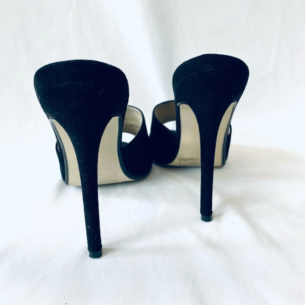 Tony Bianca “style” black‎ heels sz 8